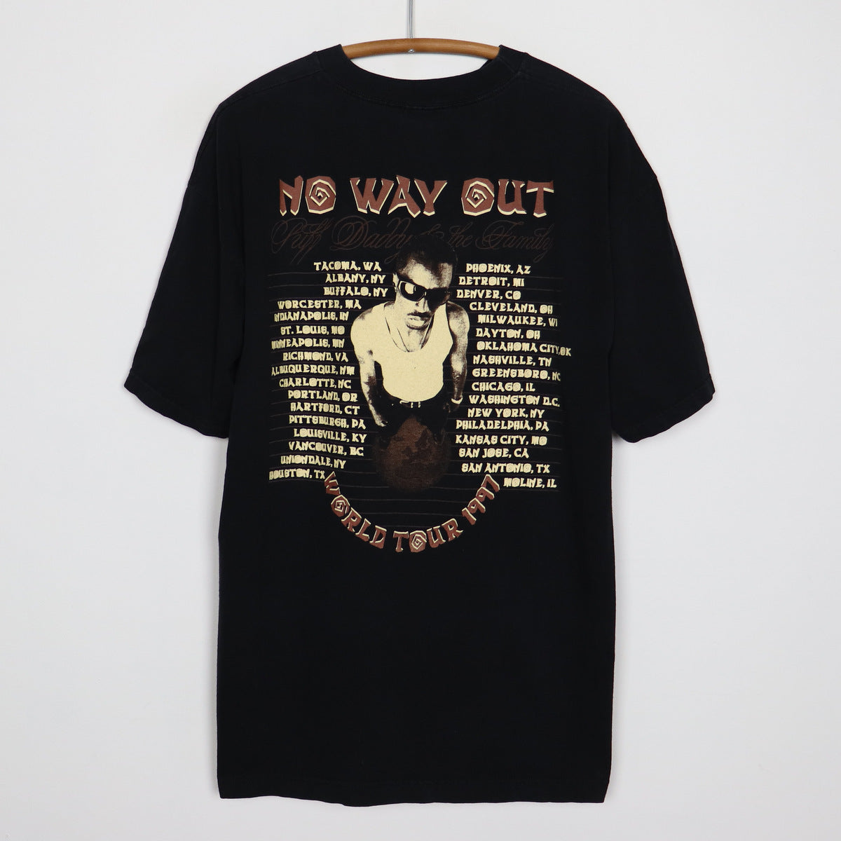 1997 Puff Daddy & The Family No Way Out World Tour Shirt – WyCo