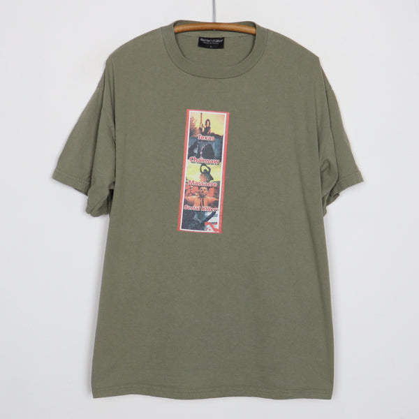 1990s Texas Chainsaw Massacre Serial Killer Brand Shirt