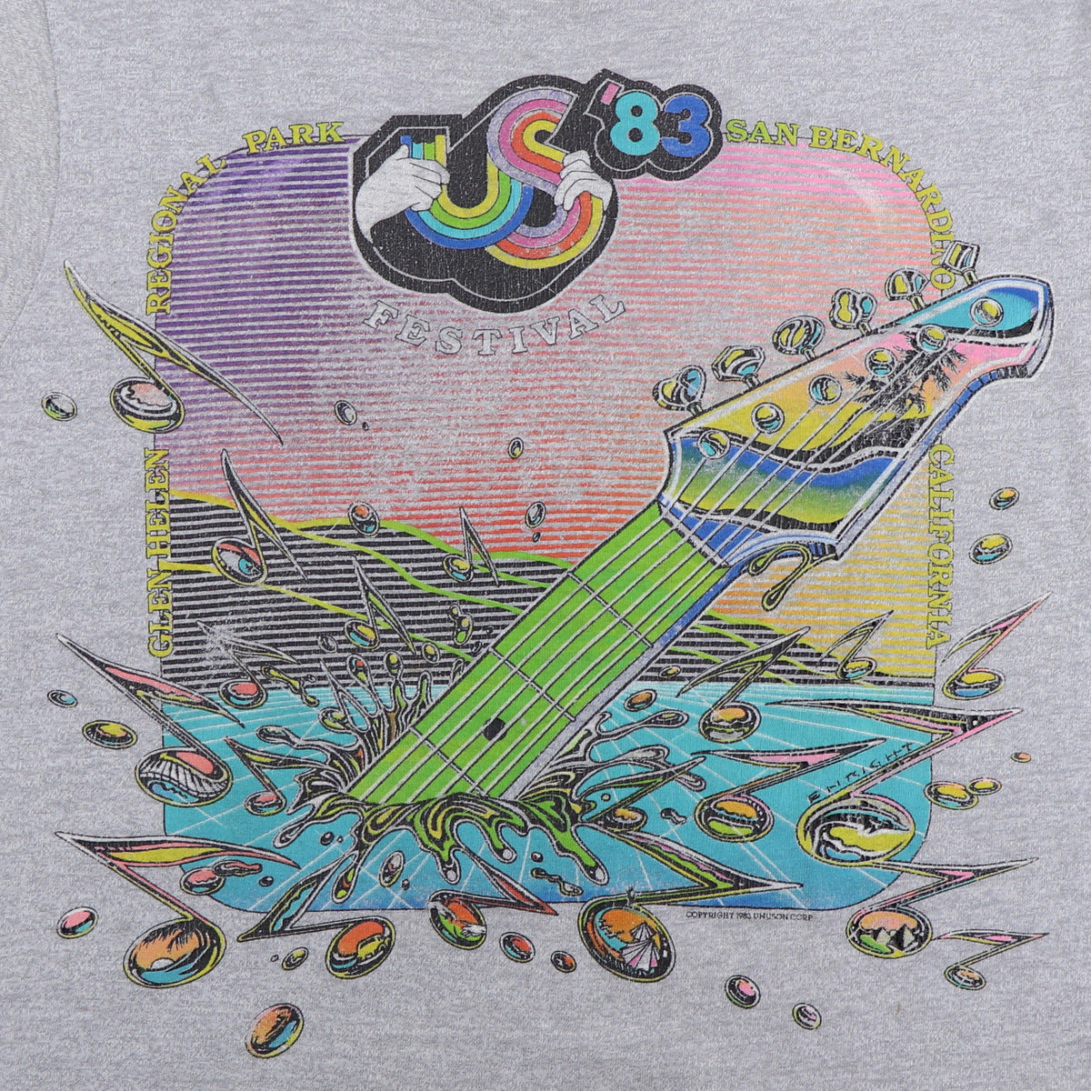 1983 Us Festival Concert Shirt