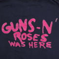 1987 Guns N Roses Was Here Appetite For Destruction Shirt