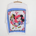 1980s Minnie Mouse Mickey Mouse Hearts Disney Shirt