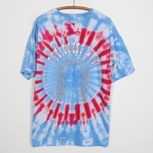 2001 The Guess Who Tour Tie Dye Shirt