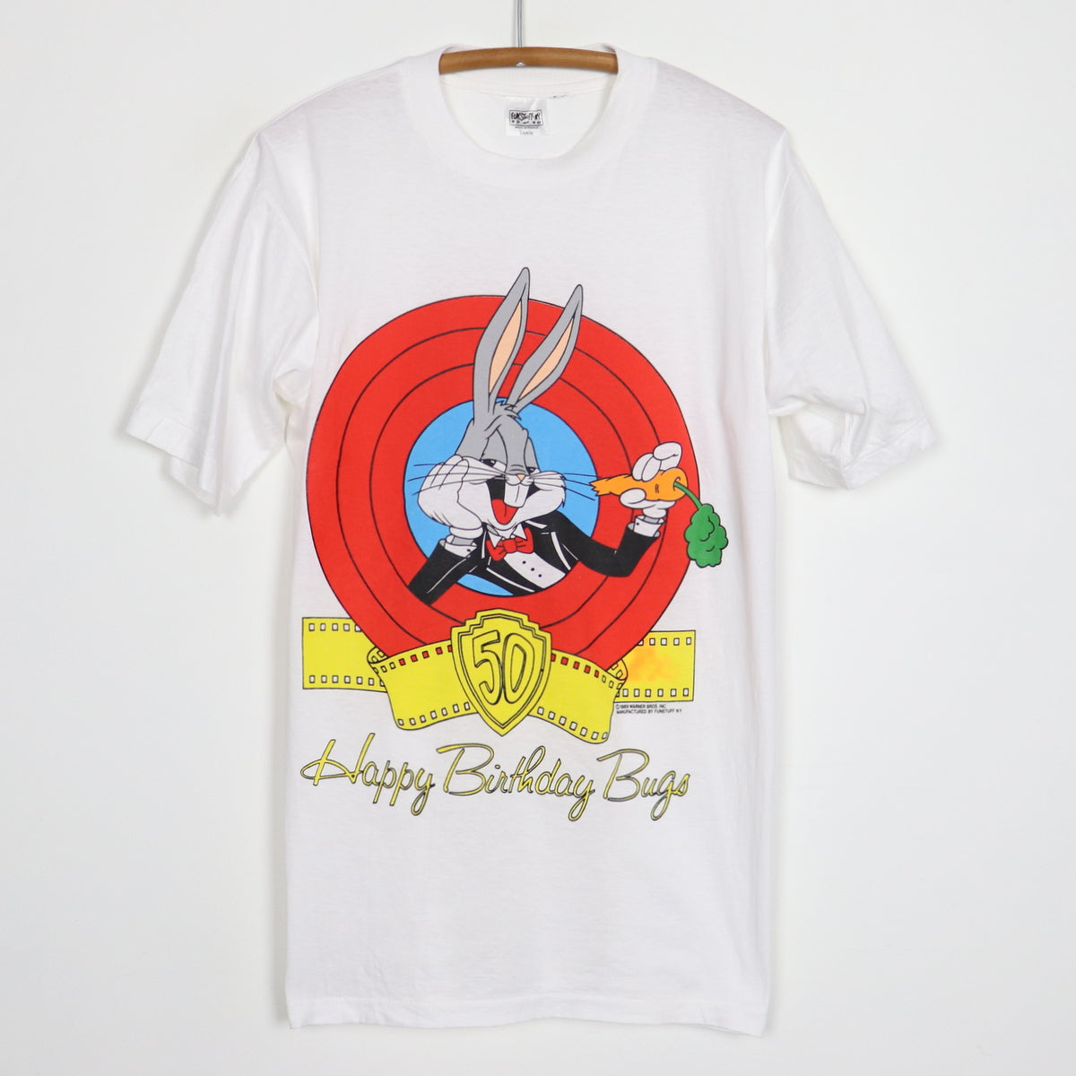 1989 Bugs Bunny 50th Birthday Warner Brothers Shirt