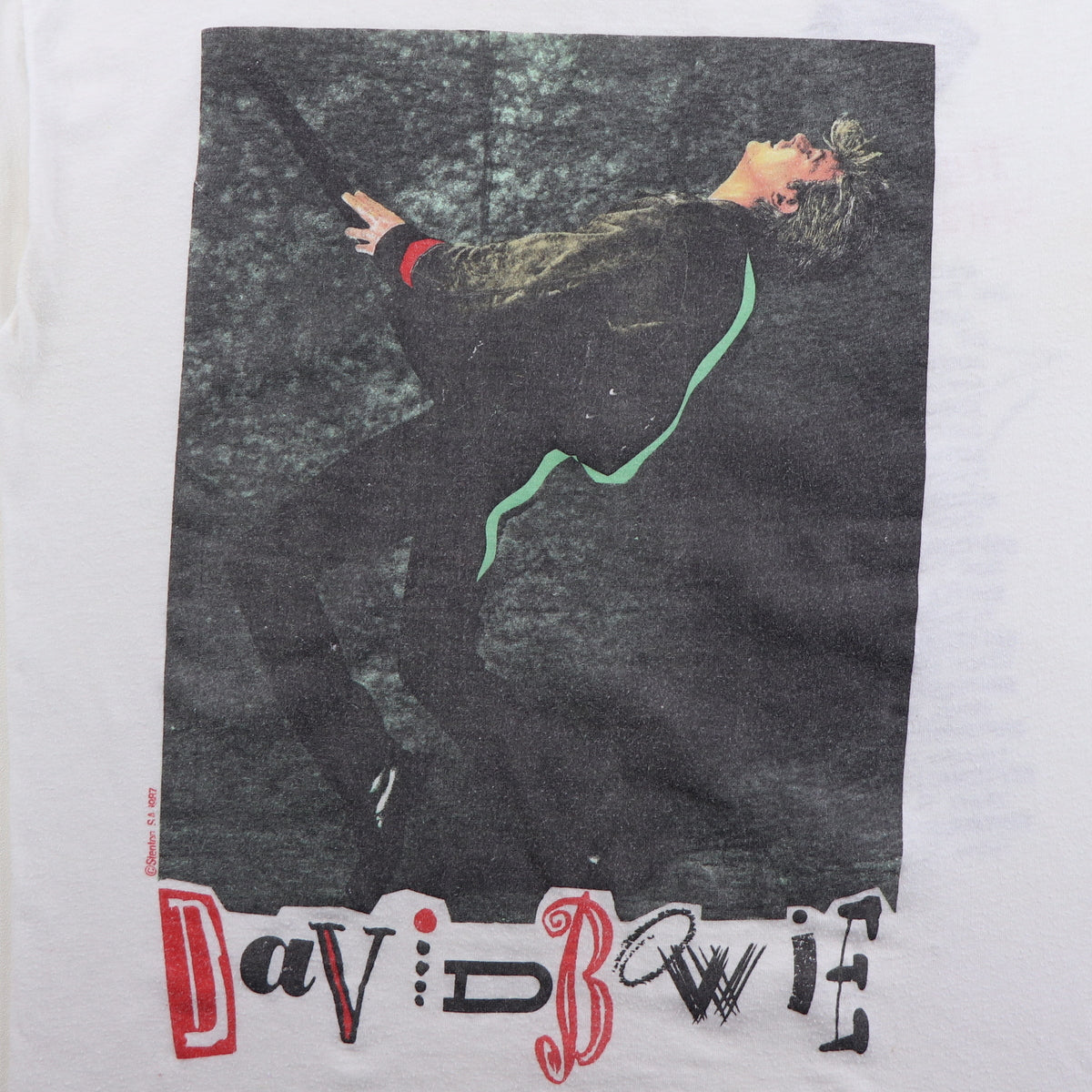 1987 David Bowie Glass Spider Tour Shirt