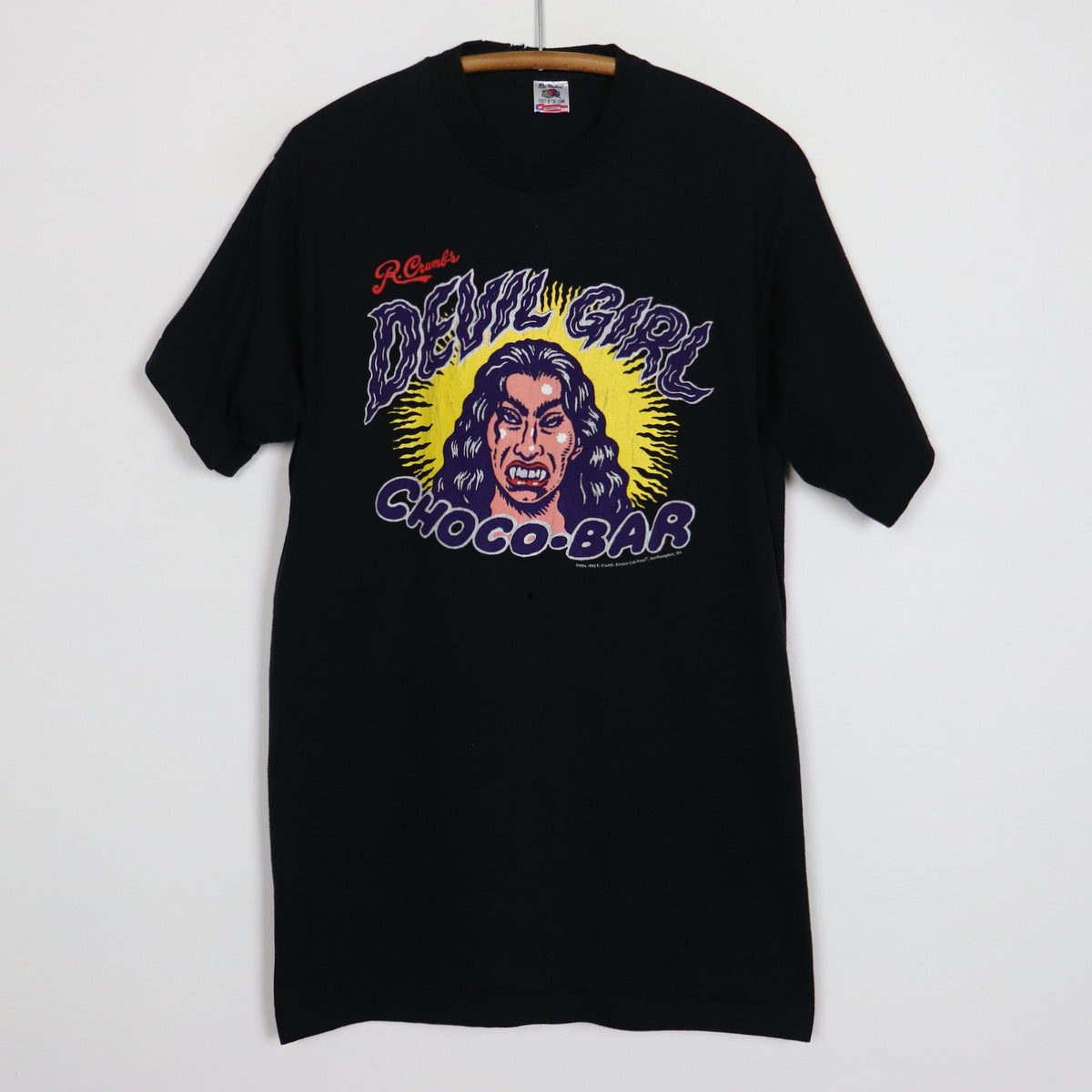 1995 Devil Girl Choco-Bar Robert Crumb Shirt