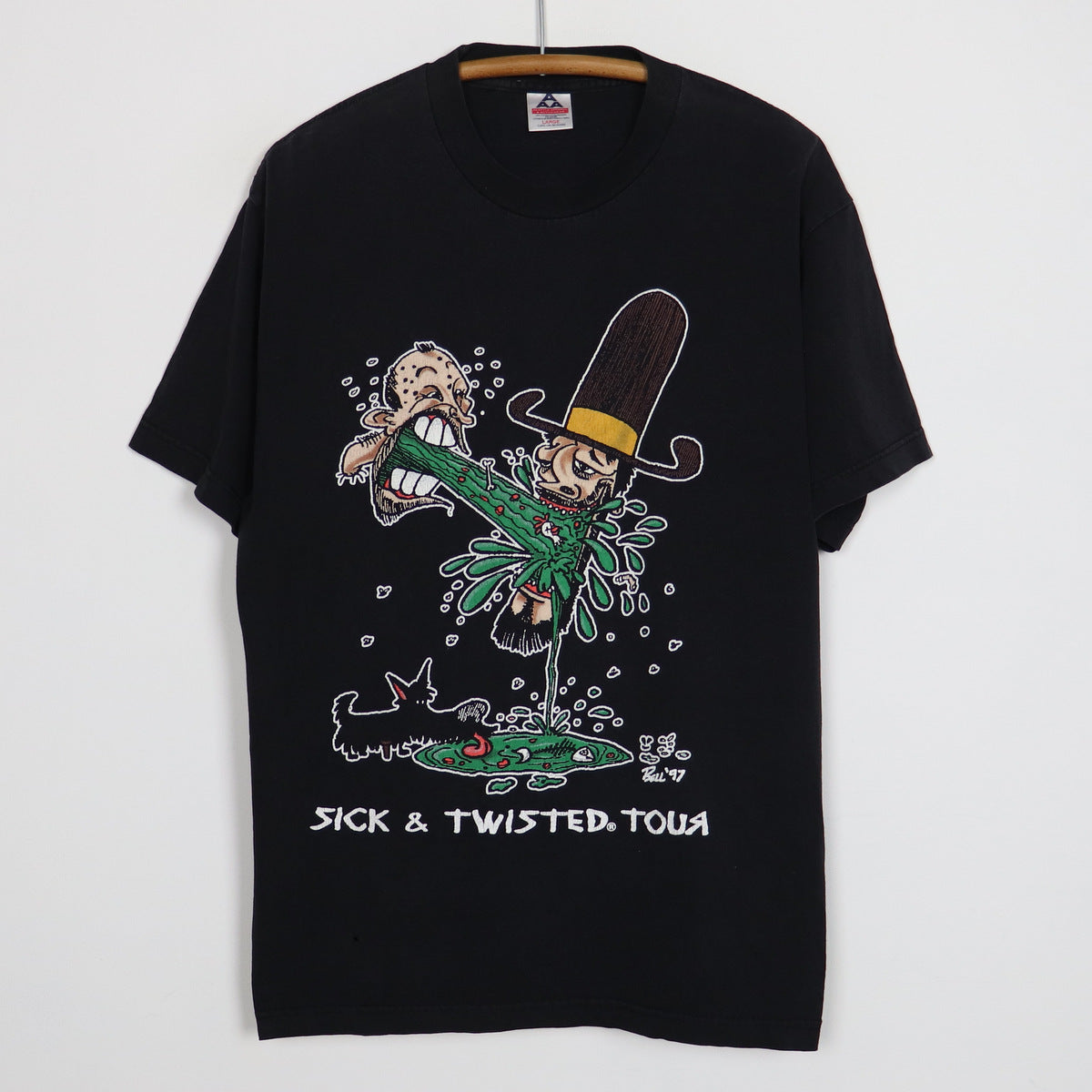 2000 Korn Sick & Twisted Tour Shirt