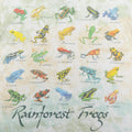 1993 Rainforest Frogs Liquid Blue Tie Dye Shirt