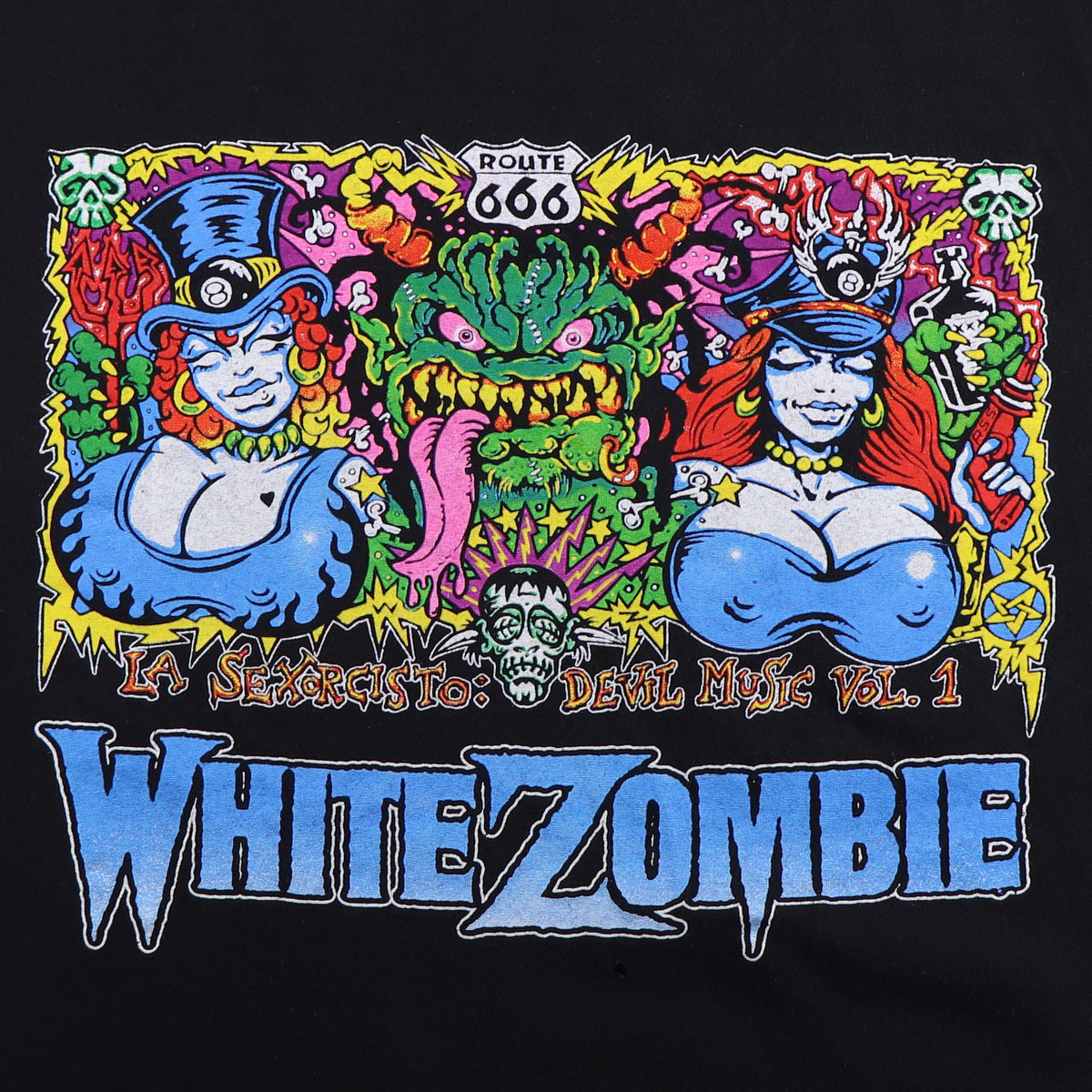 1992 White Zombie LA Sexorcisto World Tour Shirt