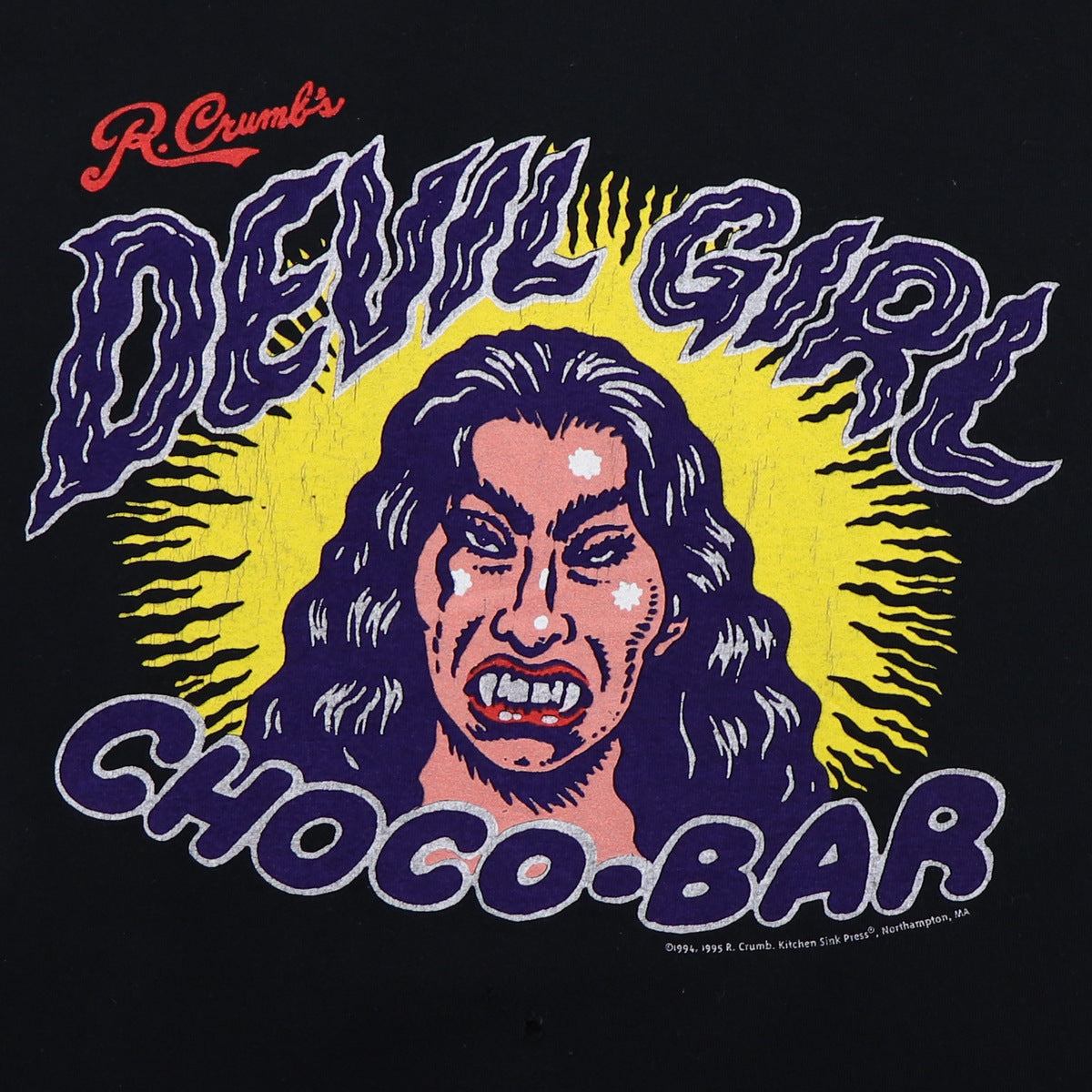 1995 Devil Girl Choco-Bar Robert Crumb Shirt