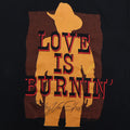 1990 Ricky Van Shelton Love Is Burnin Tour Shirt