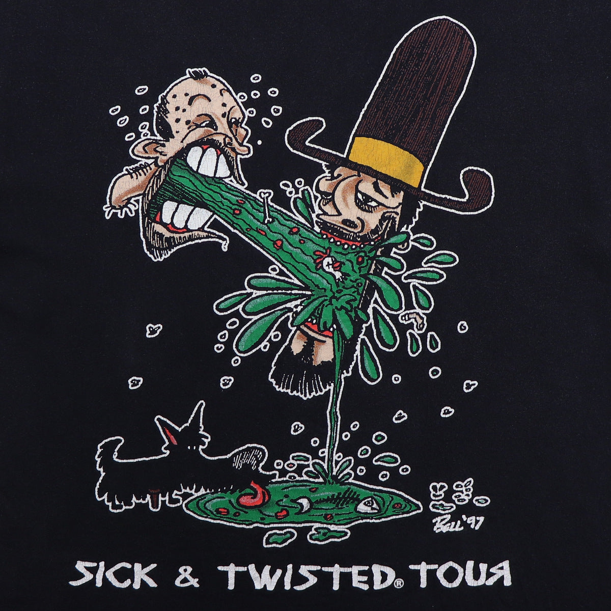 2000 Korn Sick & Twisted Tour Shirt