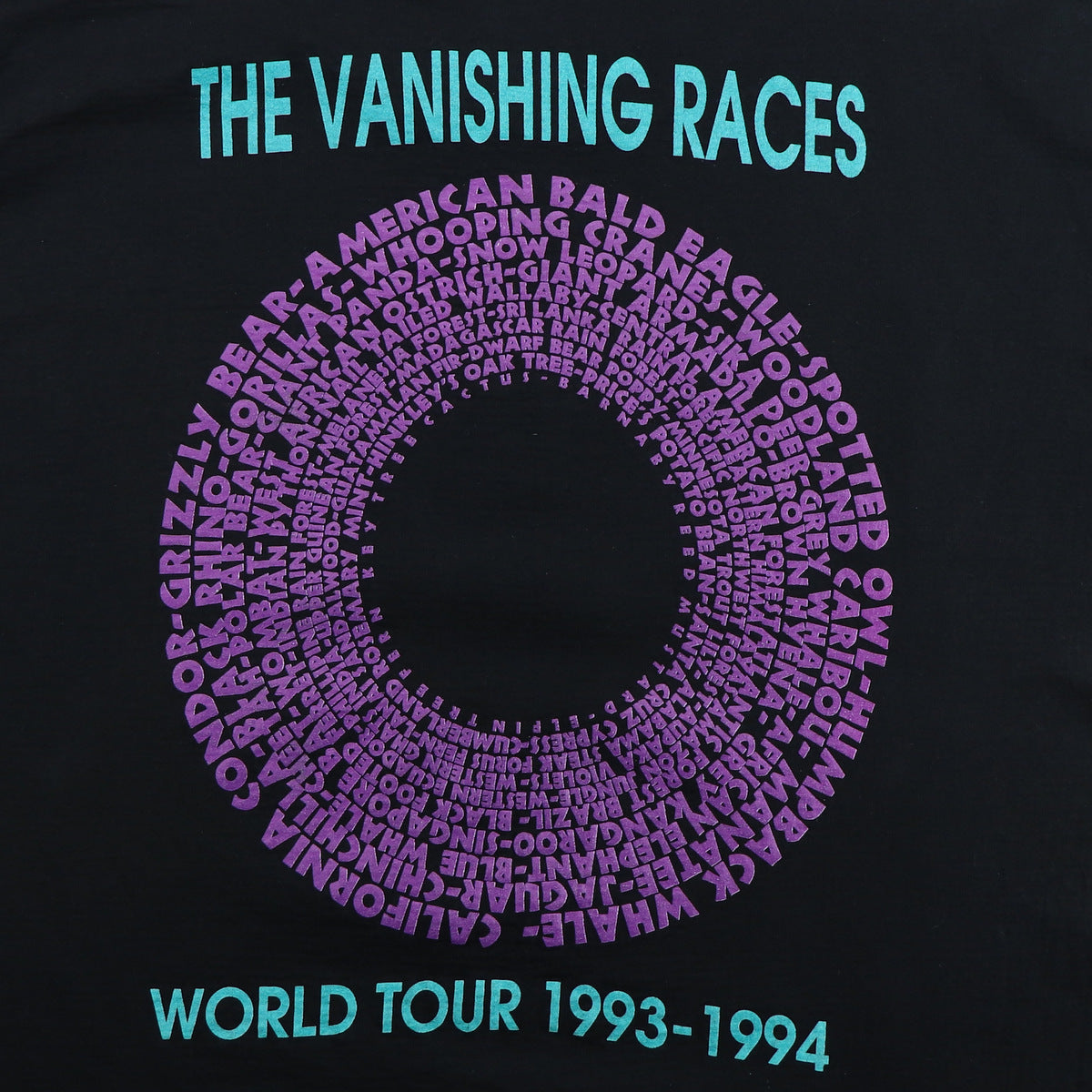 1993 Air Supply World Tour Shirt