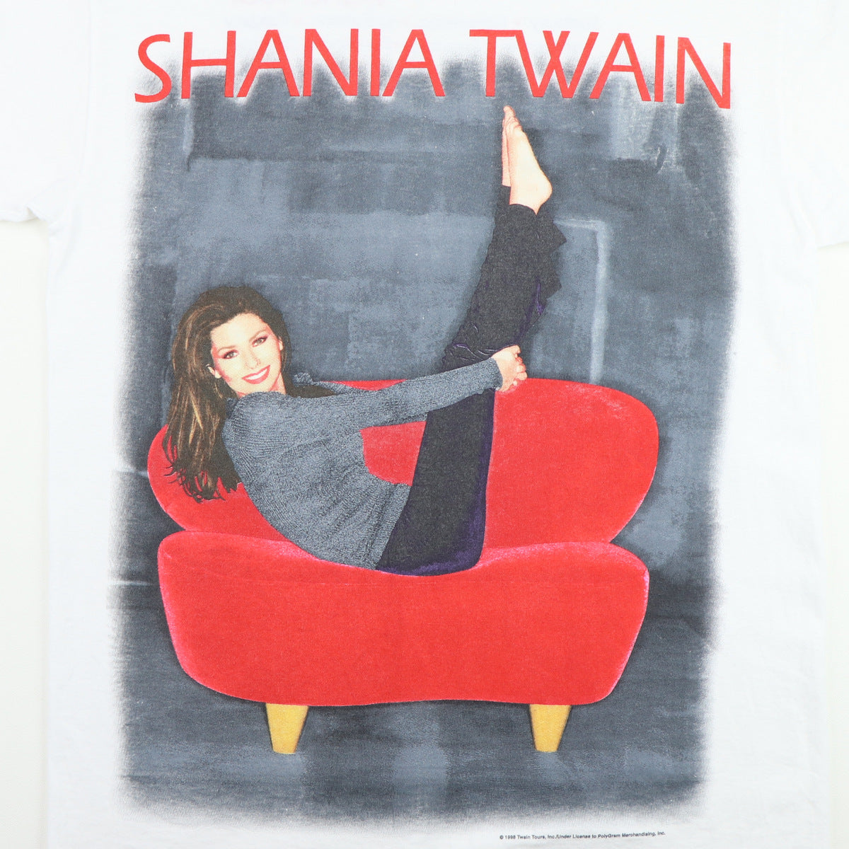 1998 Shania Twain World Tour Shirt