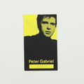 1986 Peter Gabriel So Tour Crew Backstage Pass