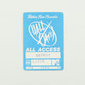 1985 Hall & Oates Live Thru ’85 Tour All Access Backstage Pass