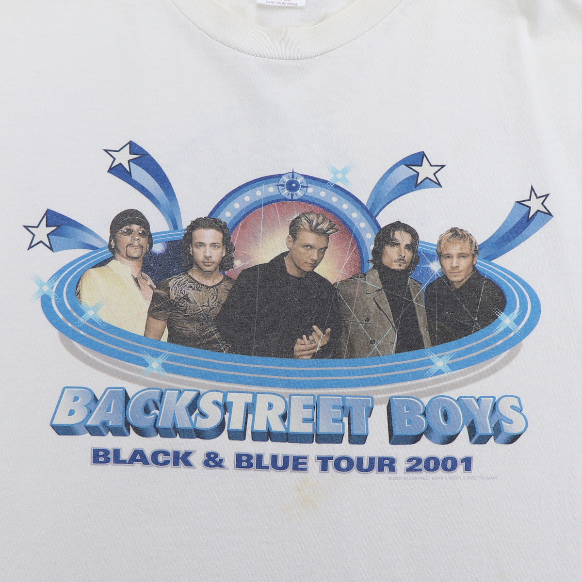 円高還元 Backstreet トップス boys tour world blue & black