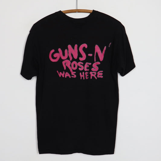 1987 Guns N Roses Was Here Shirt