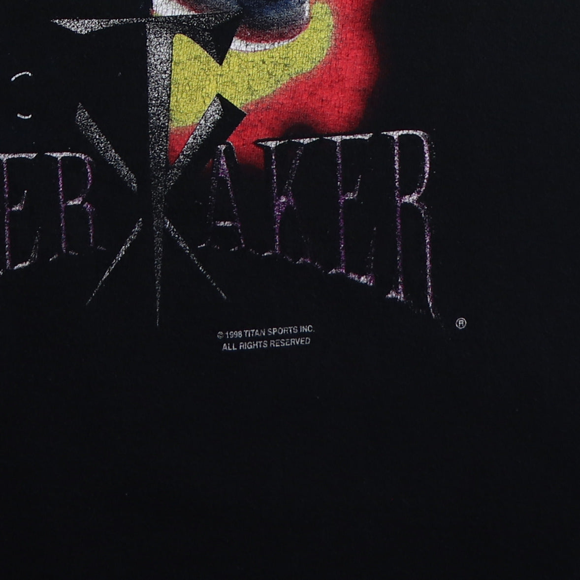 1998 Undertaker Rest In Peace WWF Shirt