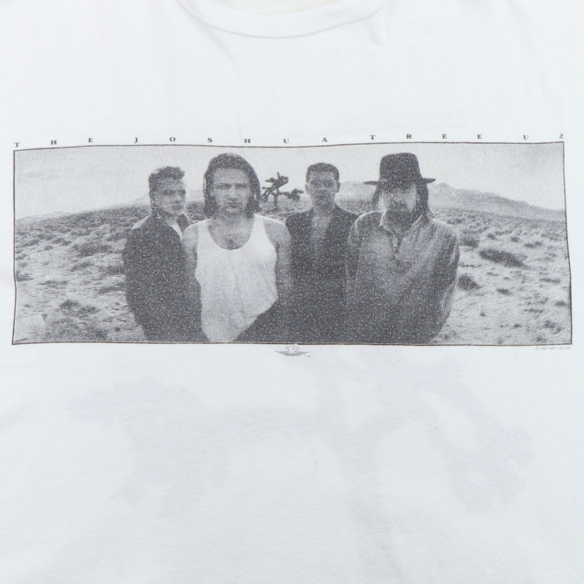 1987 U2 Joshua Tree European Tour Shirt