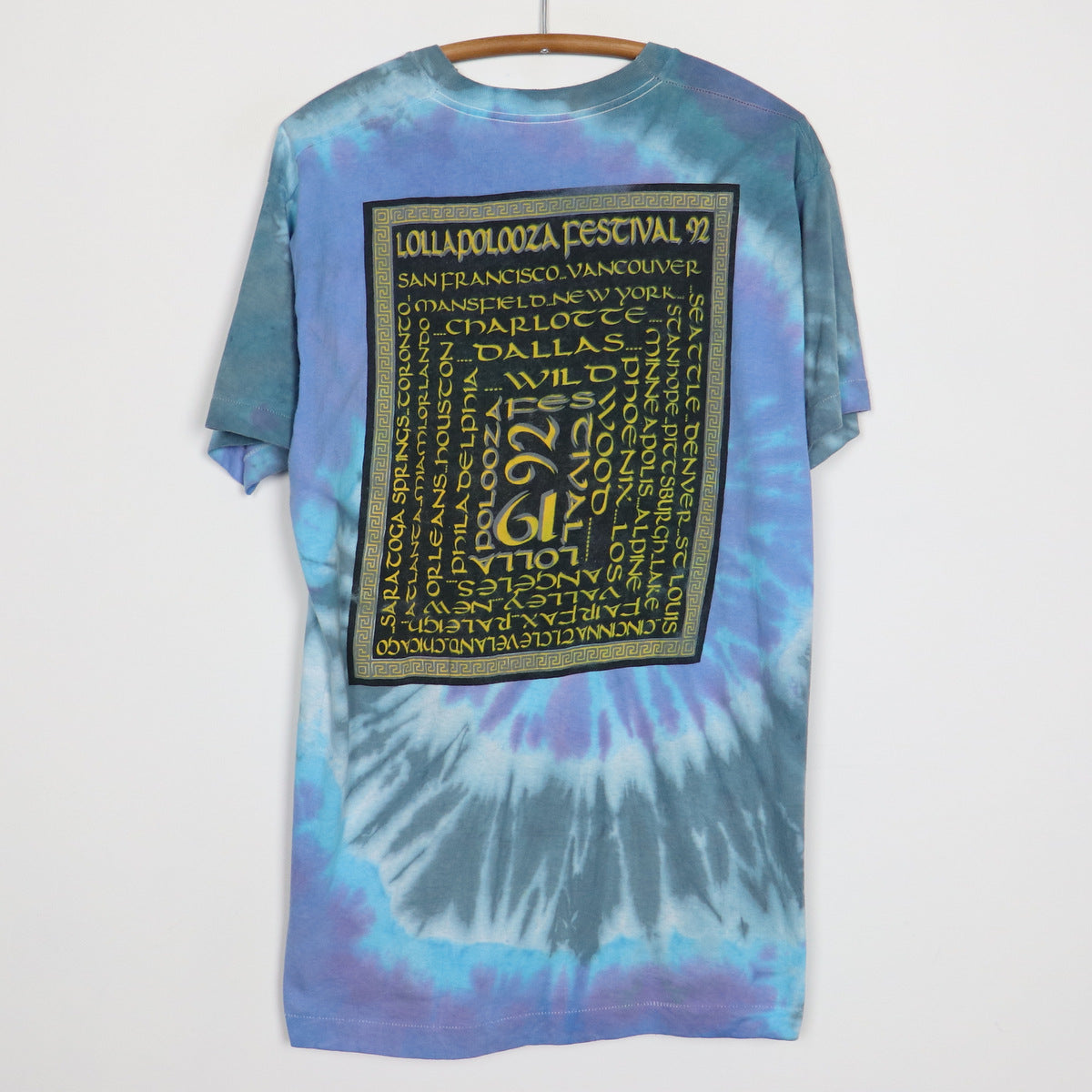 1992 Lollapalooza Festival Tie Dye Shirt