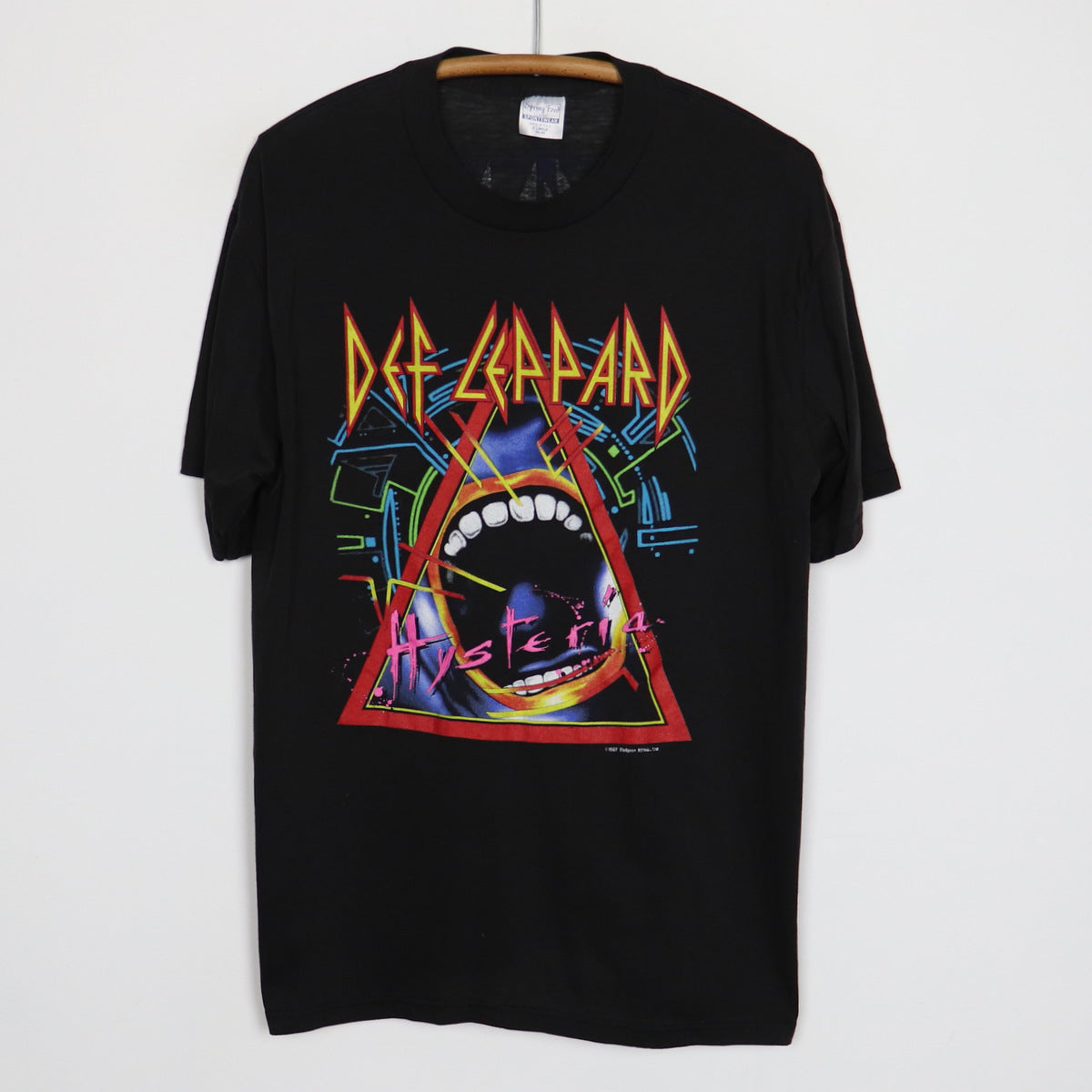 1987 Def Leppard Hysteria Worth The Wait Shirt