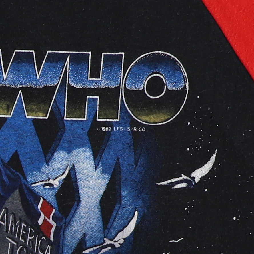 1982 The Who North American Tour Jersey Shirt