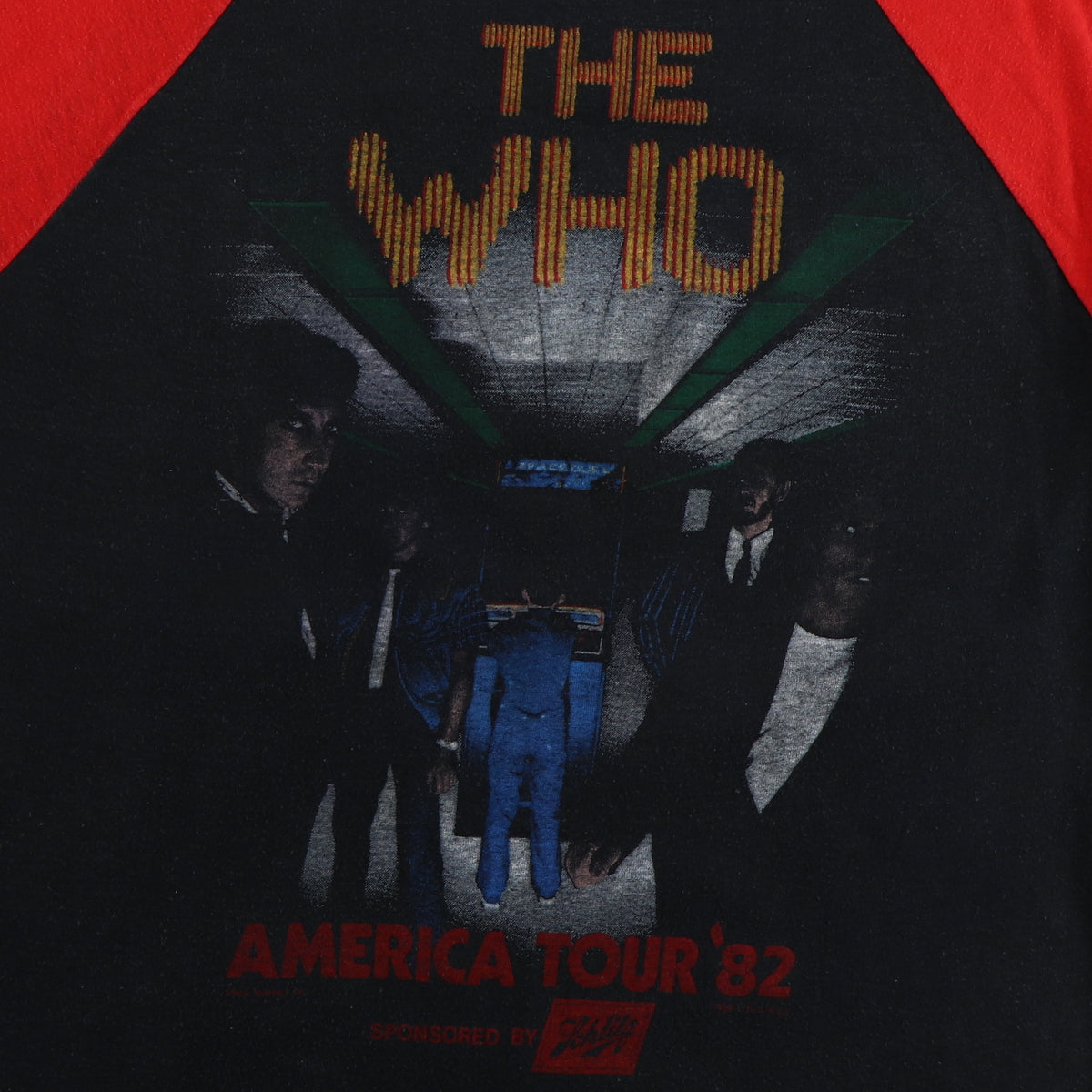 1982 The Who North American Tour Jersey Shirt