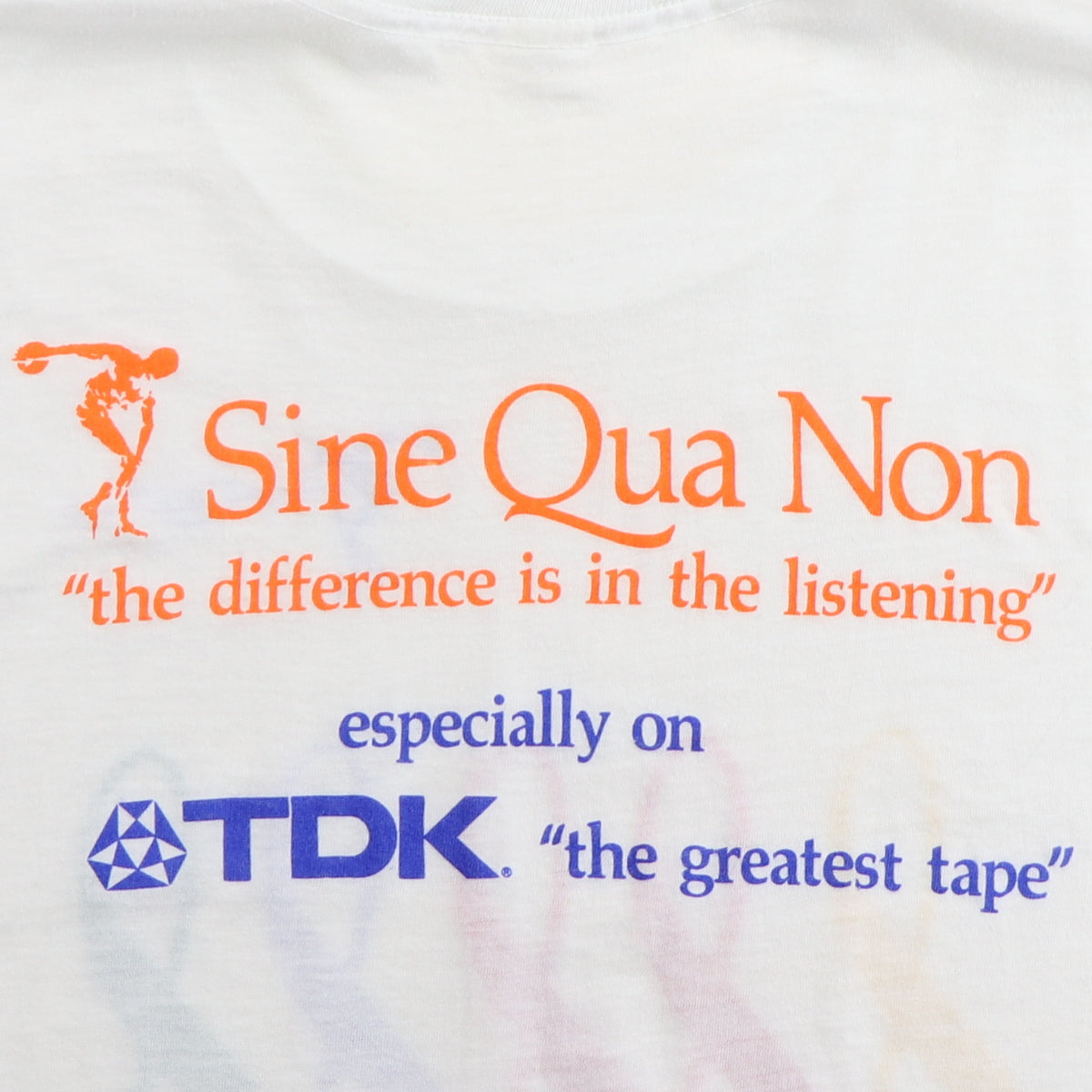 1980s Sine Qua Non TDK Shirt