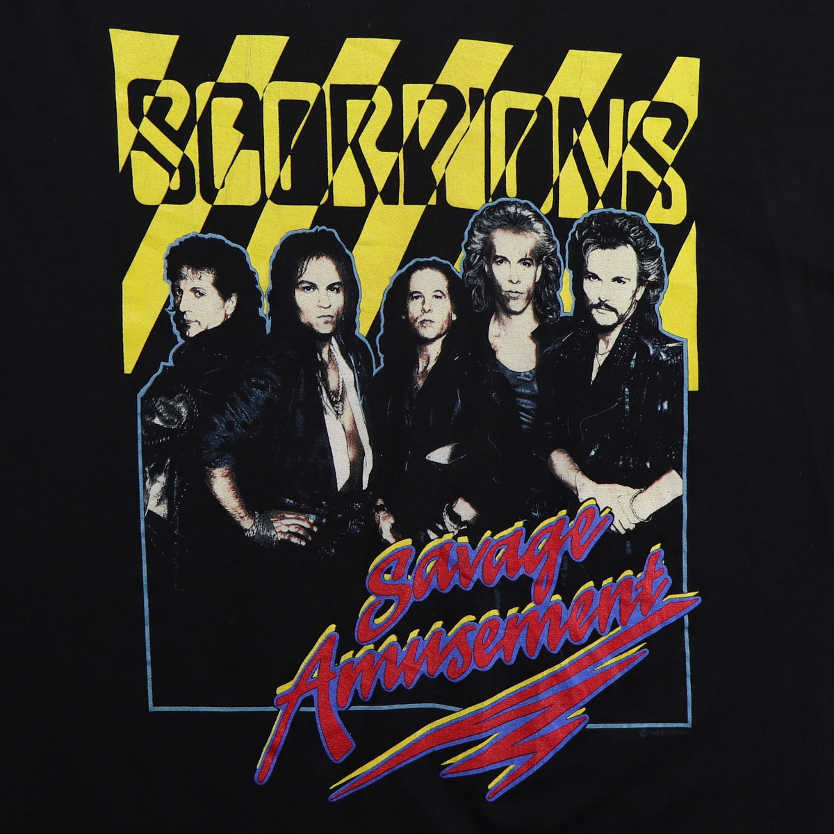 1988 Scorpions Savage Amusement Tour Shirt – WyCo Vintage