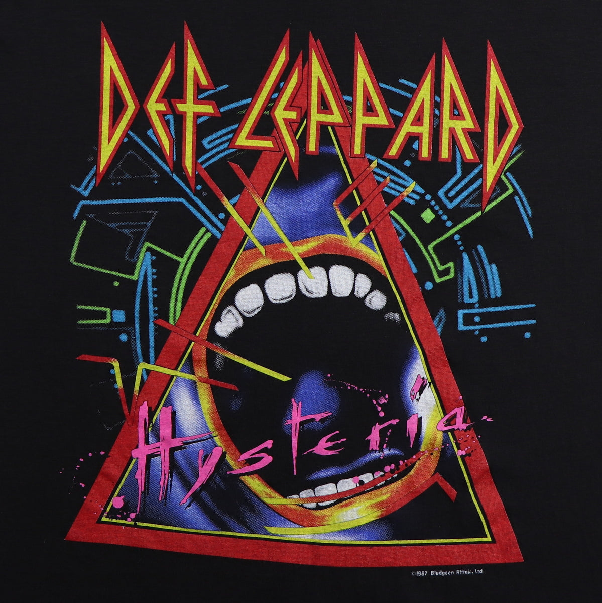 1987 Def Leppard Hysteria Worth The Wait Shirt