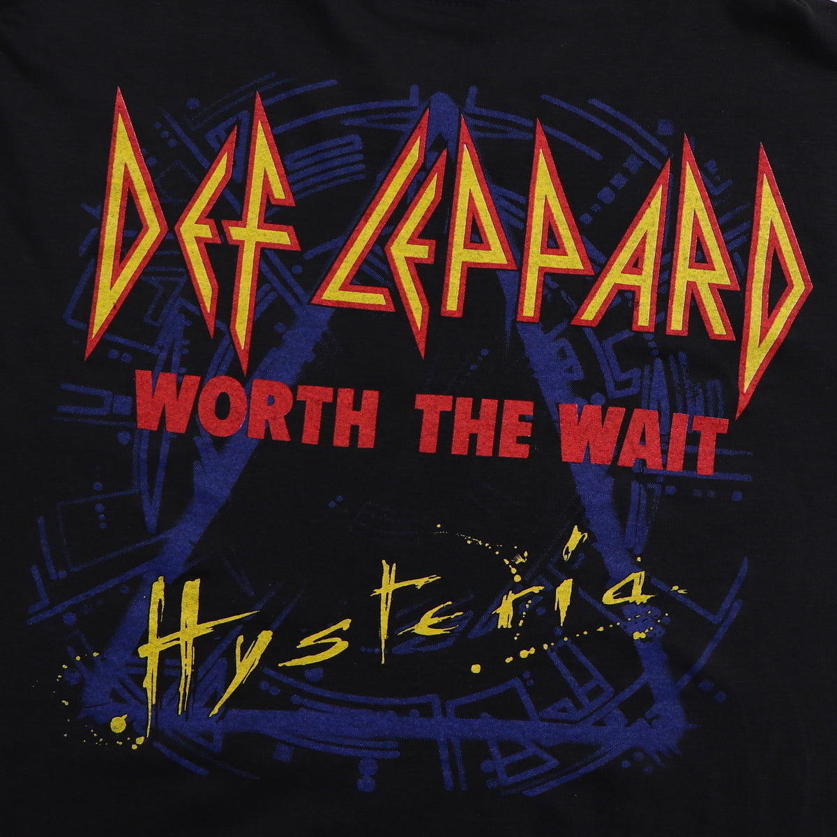 1987 Def Leppard Hysteria Worth The Wait Shirt