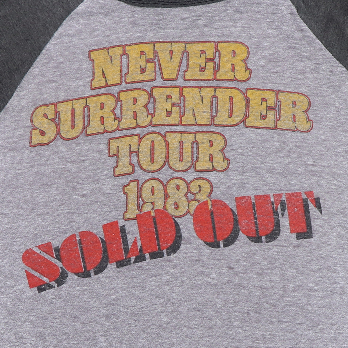 1983 Triumph Never Surrender Tour Jersey Shirt