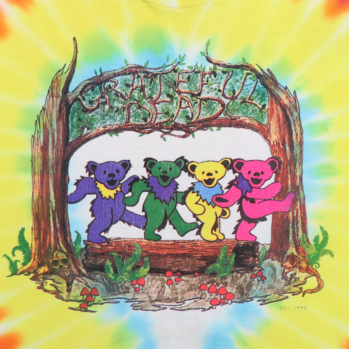 90s GRATEFUL DEAD Dead Bear Mexican 在庫一掃 - トップス