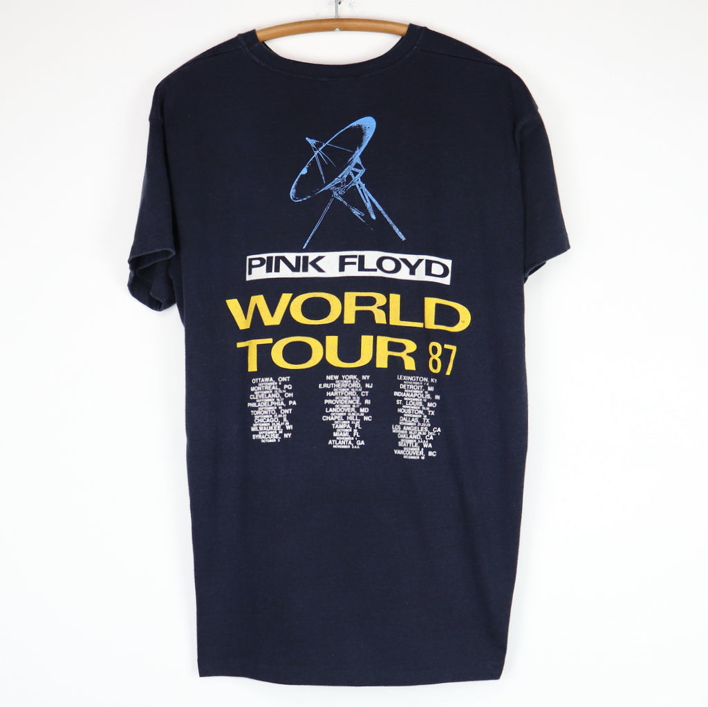 Pink floyd world store tour 87 shirt