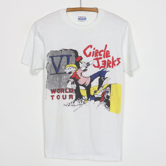 1987 Circle Jerks World Tour Shirt