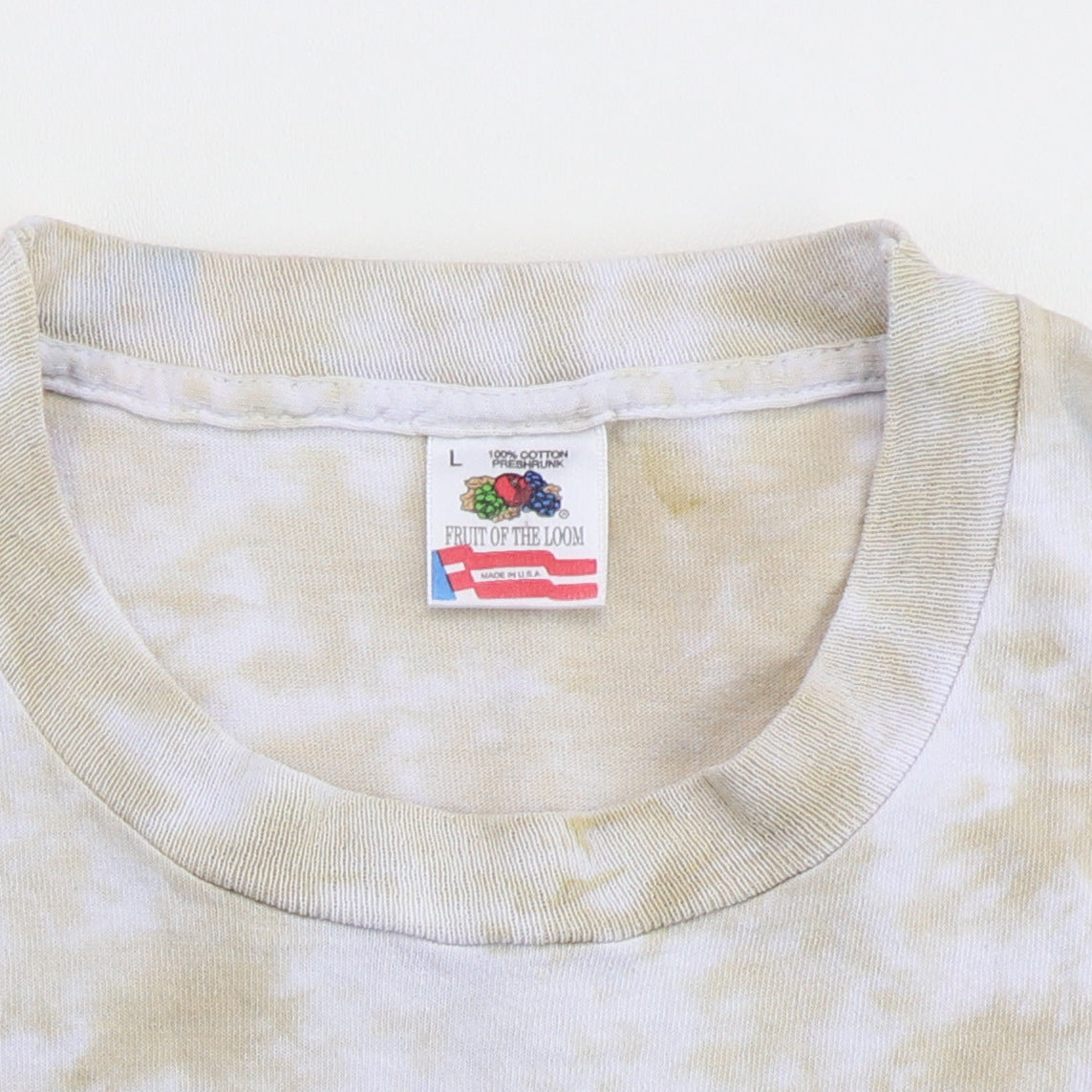 1990 Grateful Dead European Tour Tie Dye Shirt