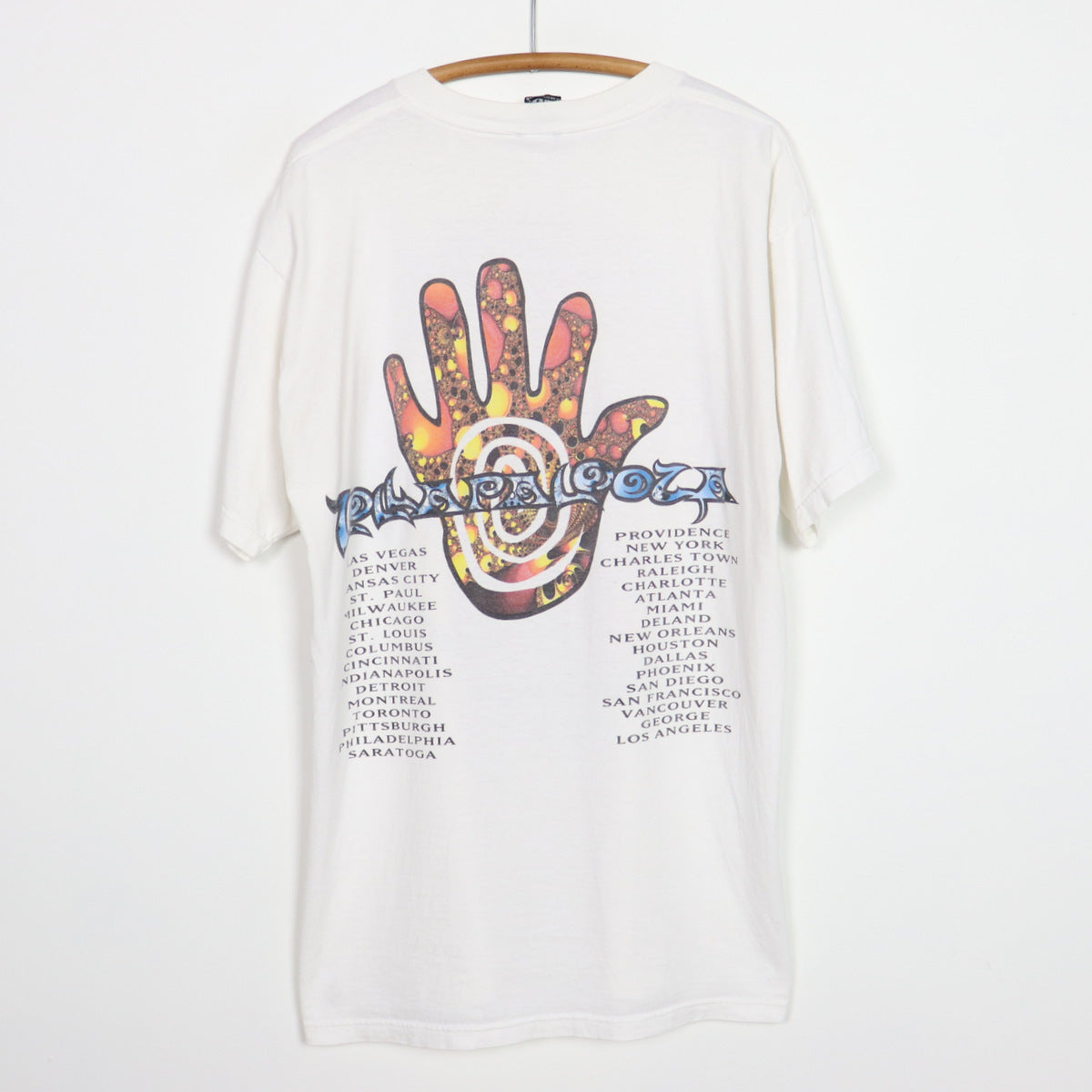 爆買い特価1994 LOLLAPALOOZA フェスTシャツ　ロラパルーザ ヴィンテージ トップス