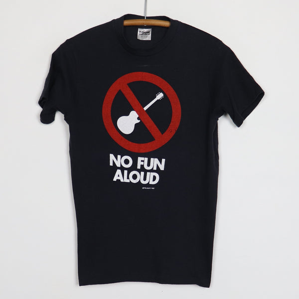 1982 Glen Frey No Fun Allowed Tour Shirt