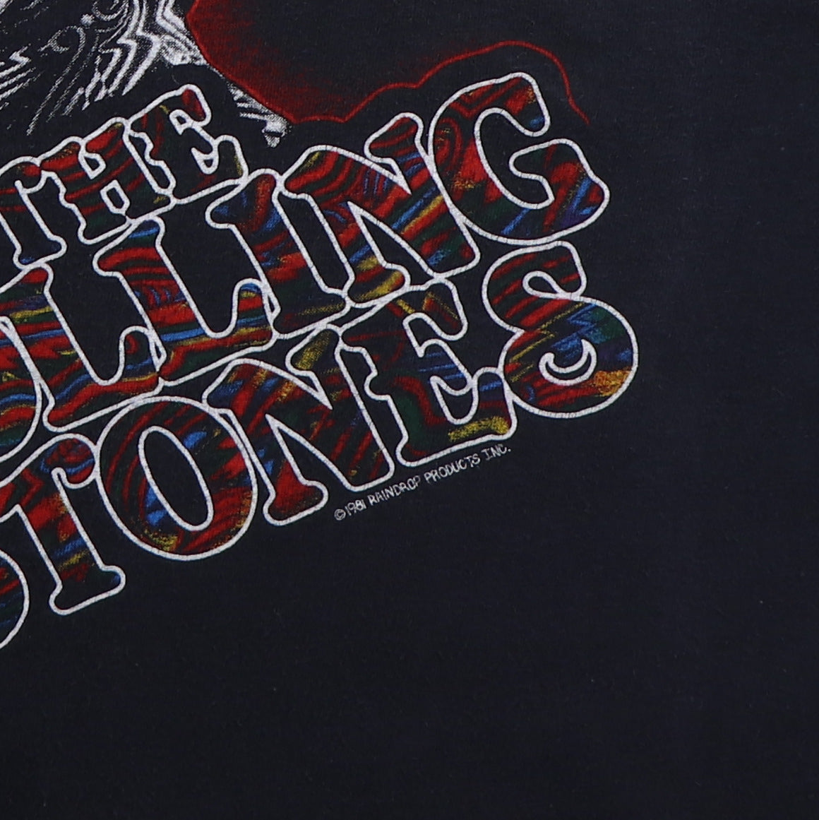 1981 Rolling Stones Tattoo You Shirt