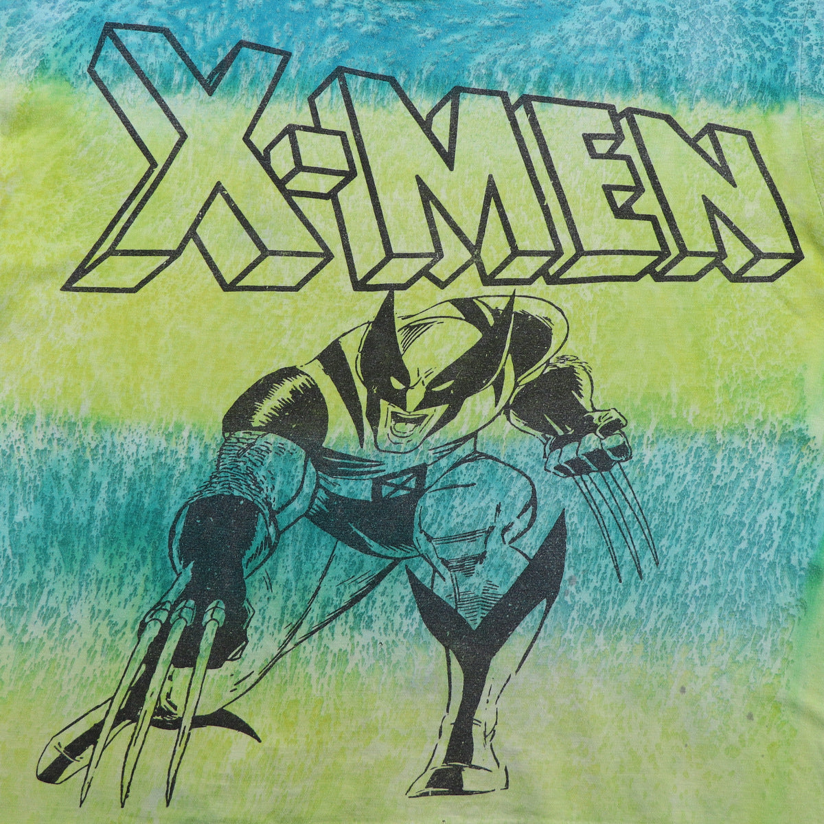 1994 Wolverine X-Men Marvel Comics Tie Dye Shirt