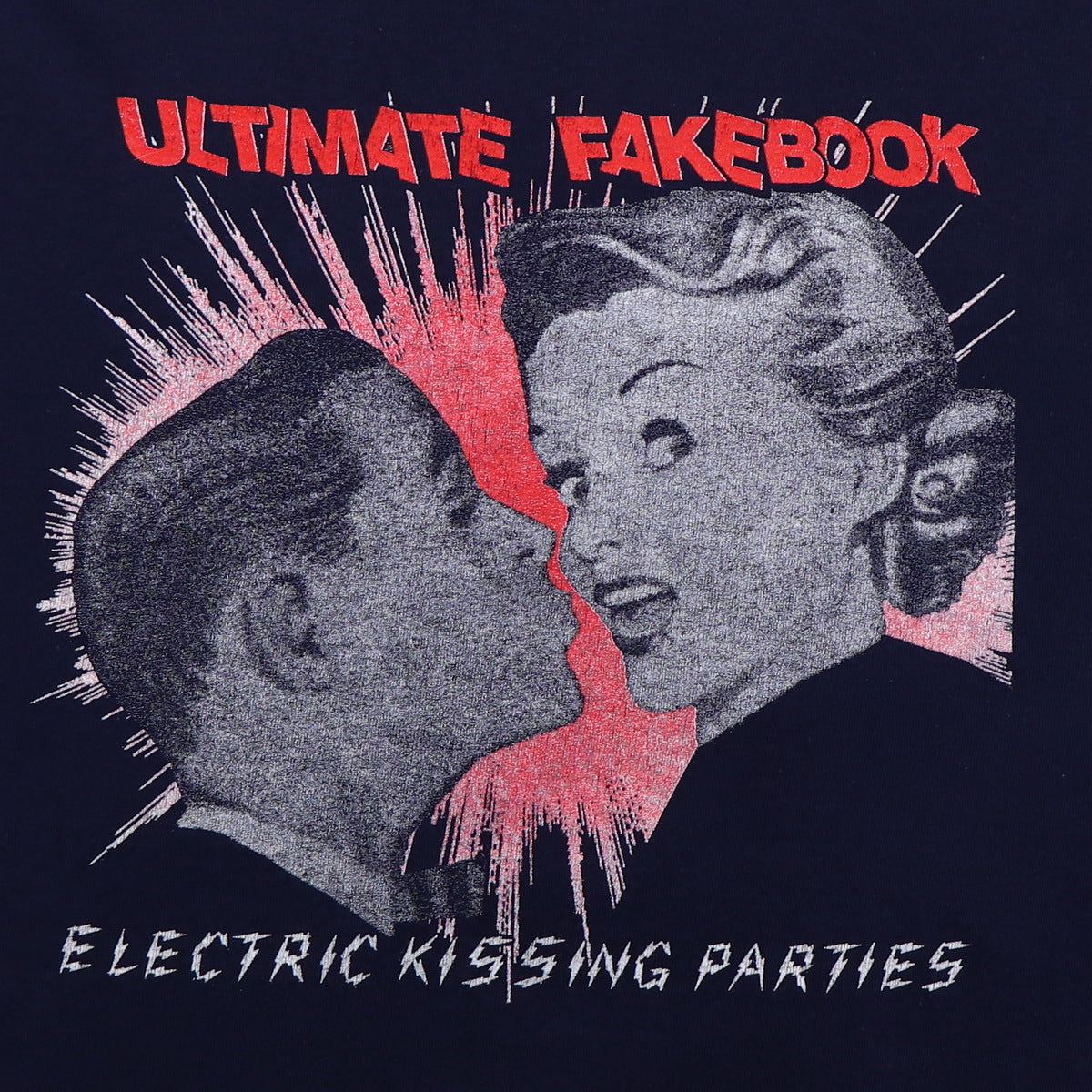 1998 Ultimate Fakebook Electric Kissing Parties Shirt