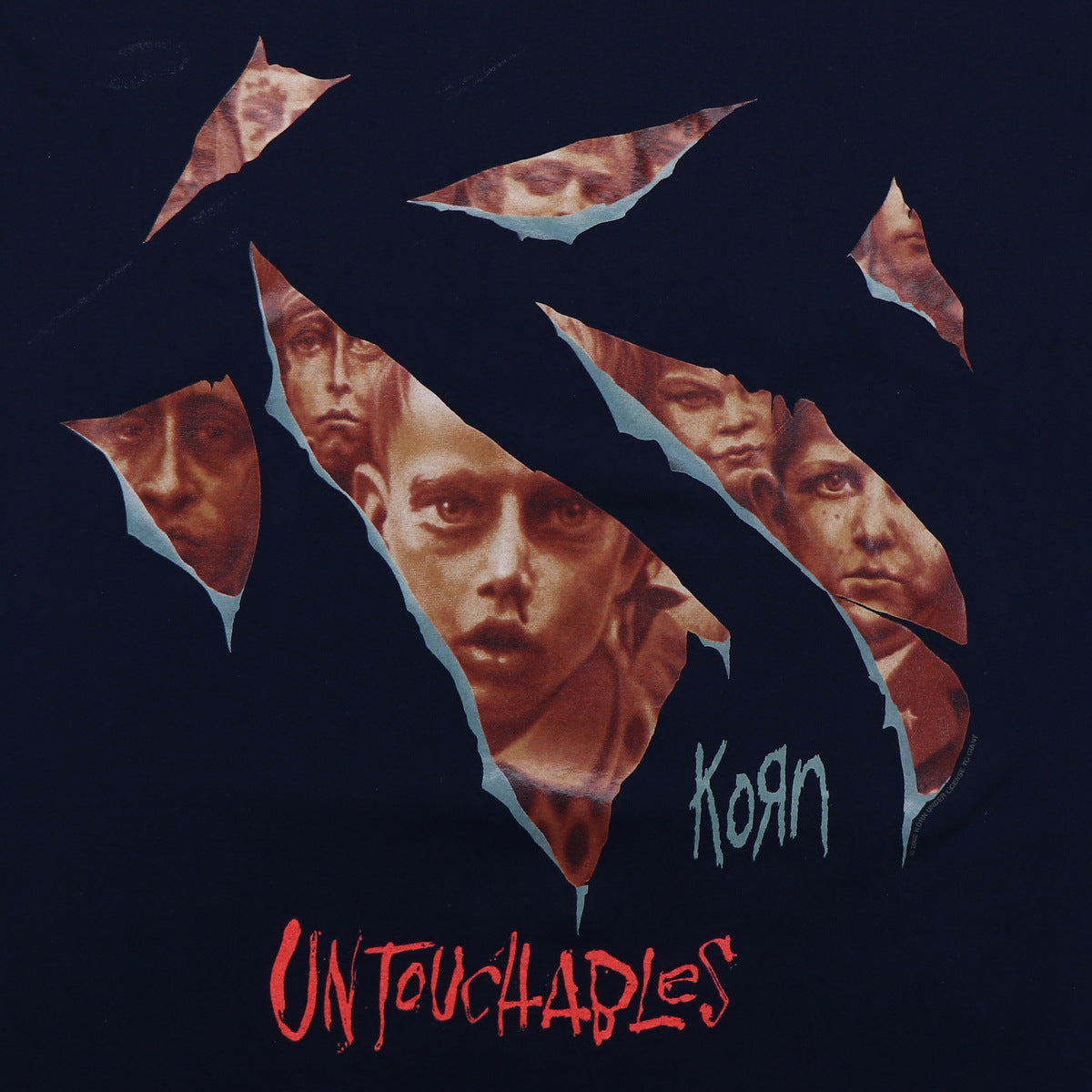 2002 Korn Untouchables Shirt