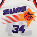 1990s Charles Barkley Phoenix Suns White NBA Jersey