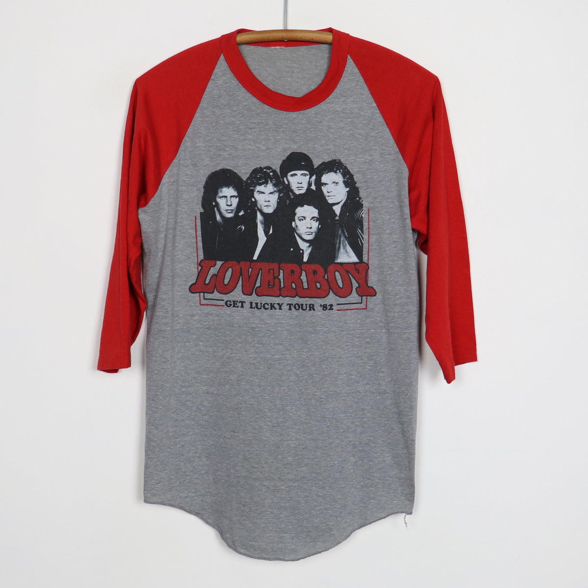 1982 Loverboy Get Lucky Tour Jersey Shirt