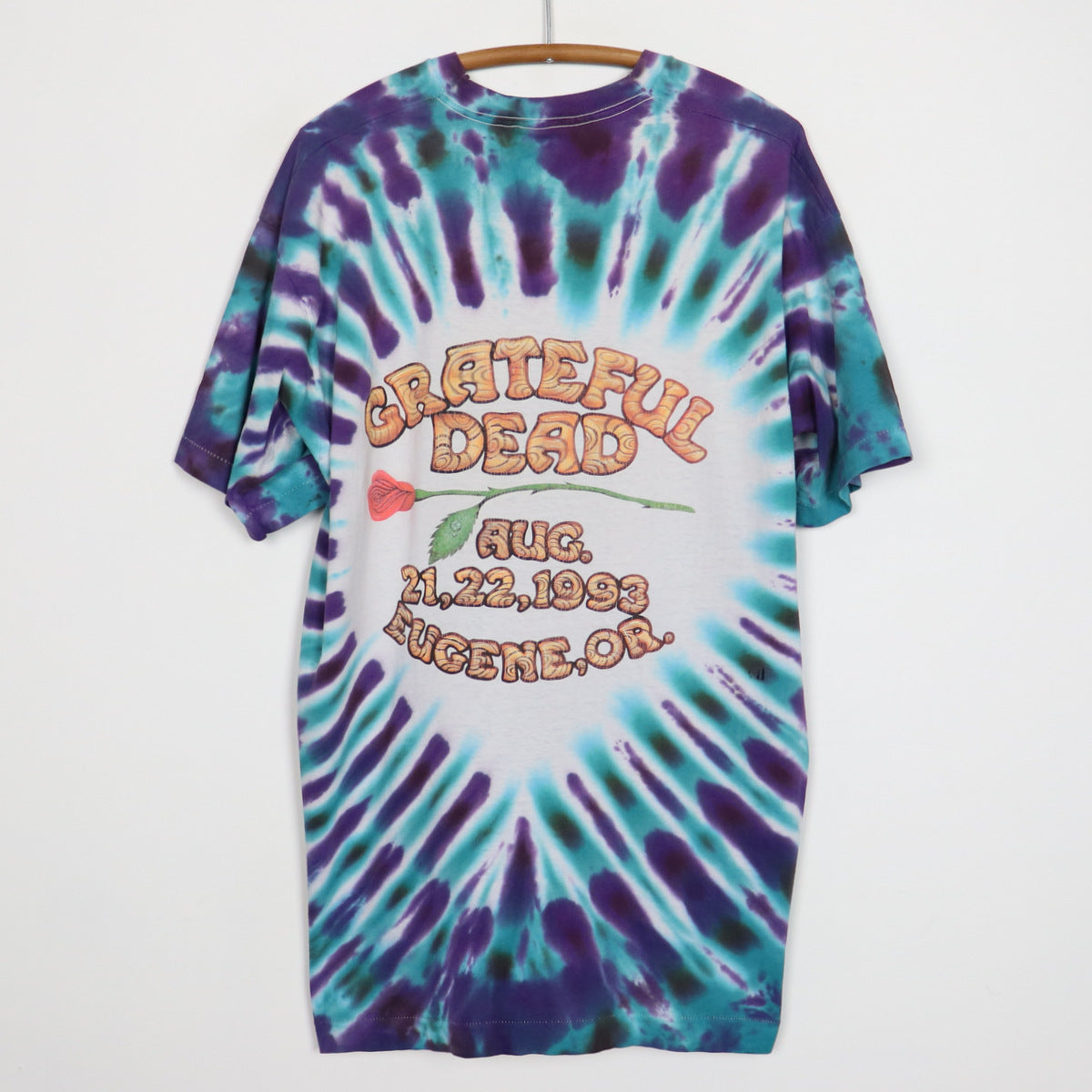 1994 Grateful Dead Eugene Oregon Tie Dye Tour Shirt