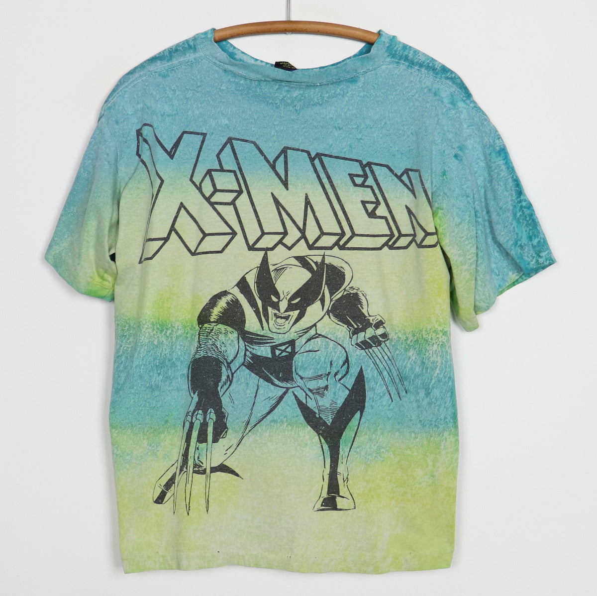 1994 Wolverine X-Men Marvel Comics Tie Dye Shirt