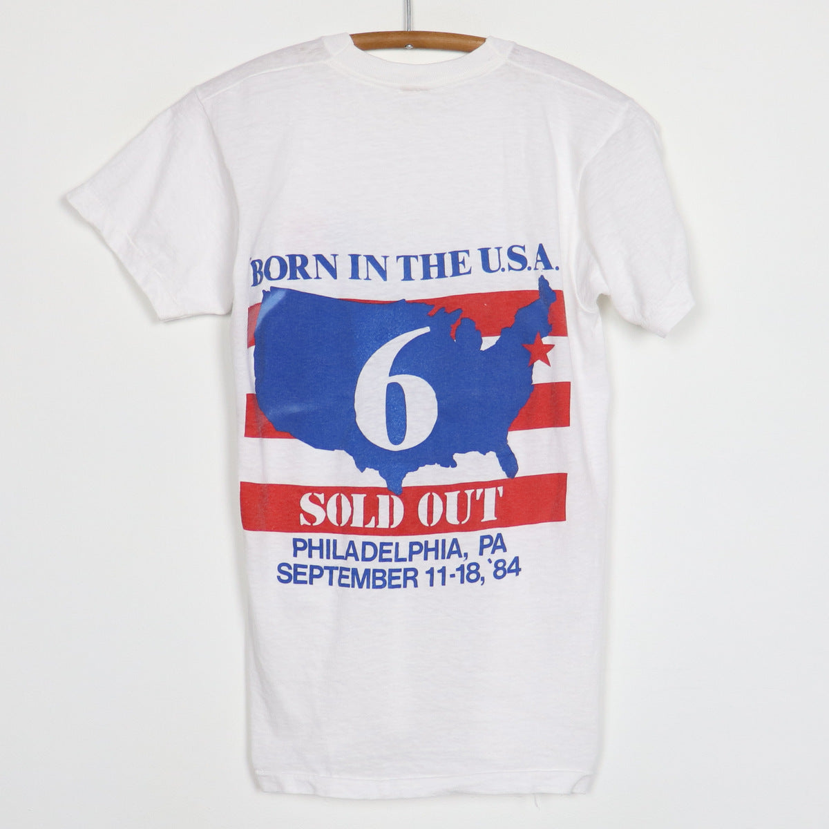 1984 Bruce Springsteen Born In The USA Tour Shirt