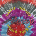 1993 Poison Native Tongue World Tour Tie Dye Shirt