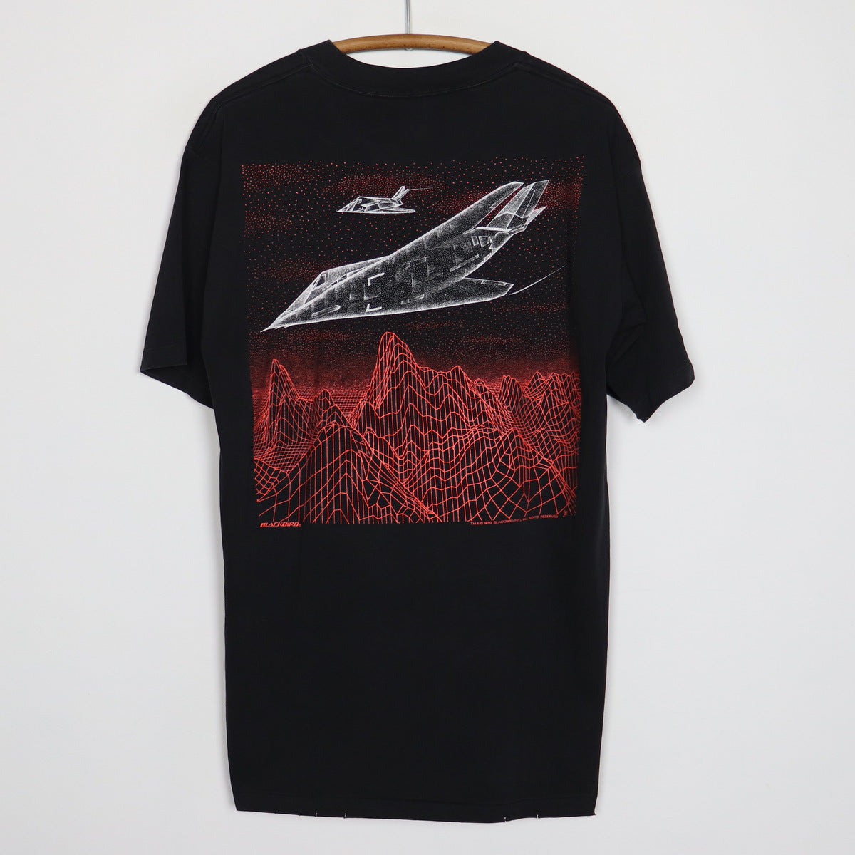 1989 F-117 Stealth Fighter Jet Blackbird Shirt