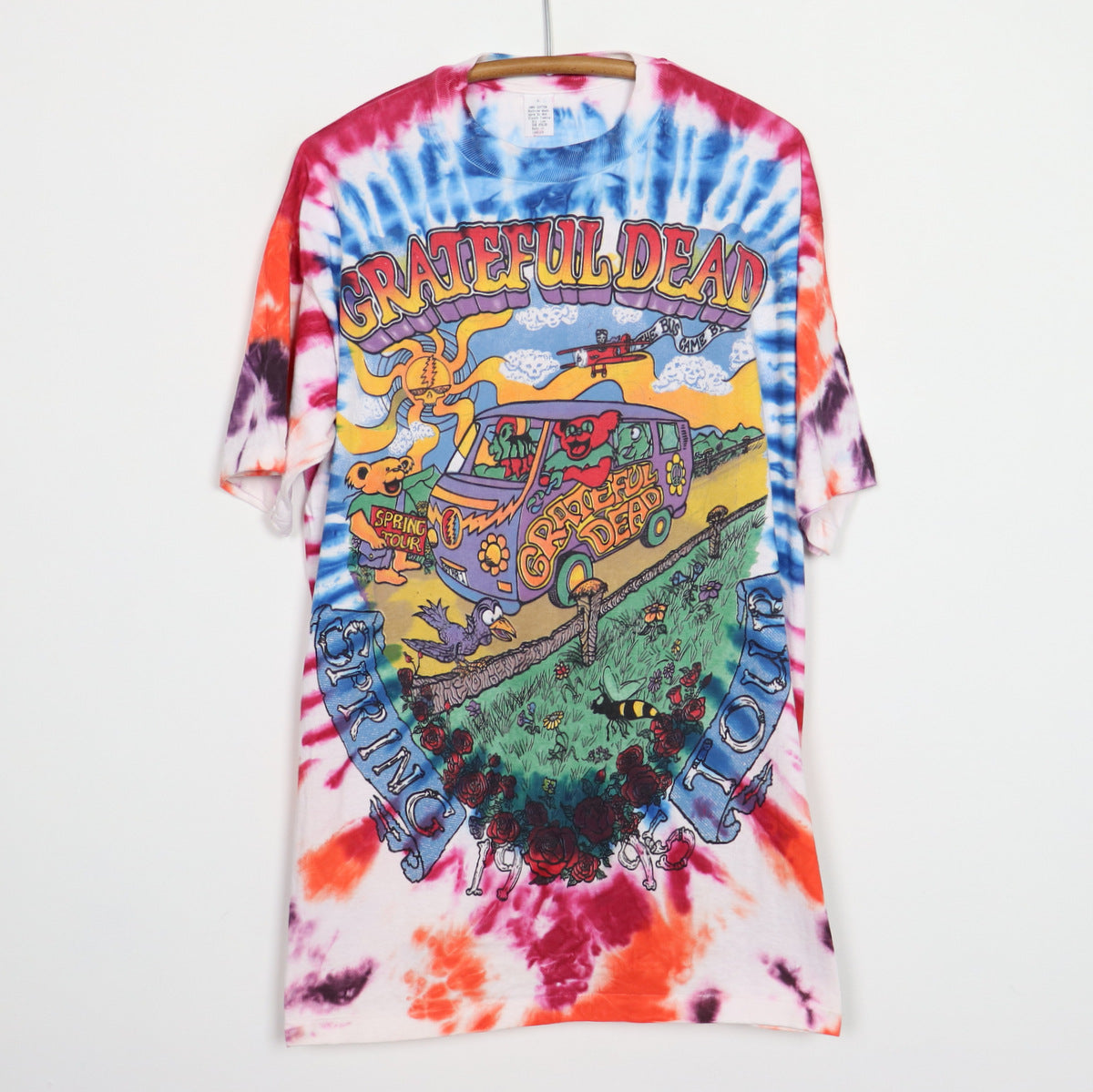 1995 Grateful Dead Summer Tour Tie Dye Shirt